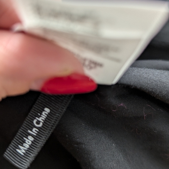 Paige Black Smocked Mini Dress Size S Boho Romantic Feminine Cottagecore - Picture 15 of 15